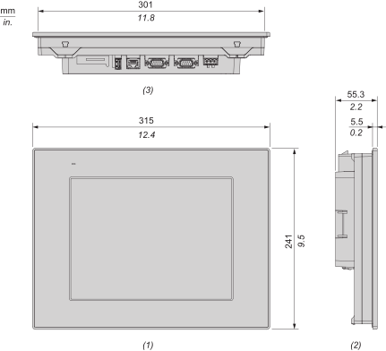Pro-face PFXST6500TADE 10.4インチディスプレイ PFXST6500TADE Pro-face | 産業用オートメーションおよび制御 | DigiKey