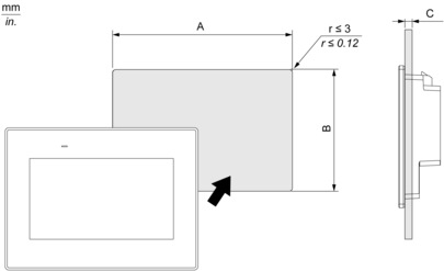 Pro-face PFXST6500TADE 10.4インチディスプレイ files?p_Doc_Ref=PF_CP22240&