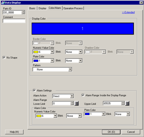 14.4.1 Procedure - Changing Data Colors When Value is Out of Range ...