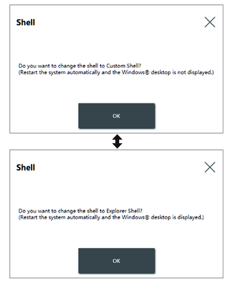 Shell - PSA6000 Series Windows System Setting