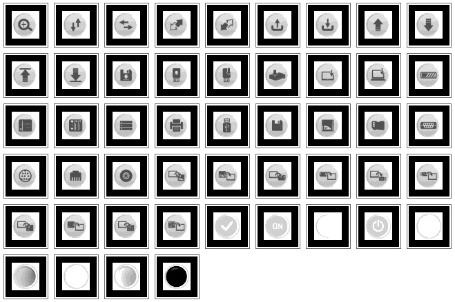 round icons