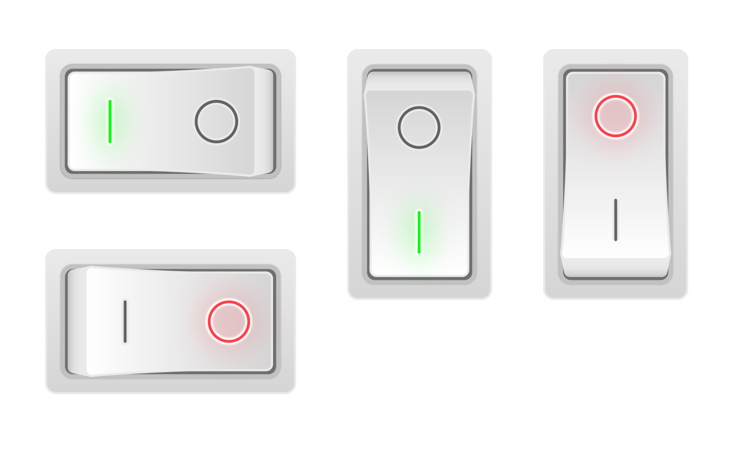Switch - Rocker 02 | Pro-face by Schneider Electric