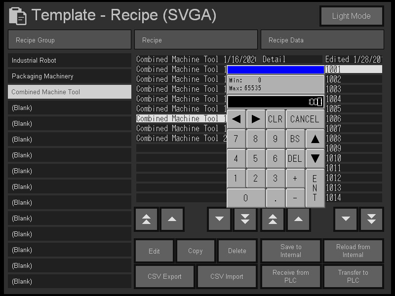 Template Recipe 06