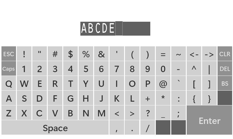 専用ページ Keyboard - QWERTY Keyboard 01 | Pro-face by Schneider Electric