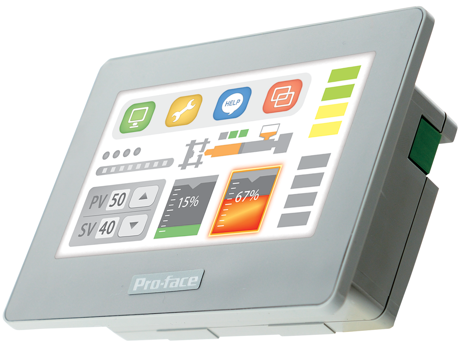 GP4116T2D Overlay | Pro-face by Schneider Electric