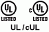 UL,cUL (61010) Listed